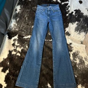 7 For all Mankind dojo flares